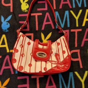Red playboy purse